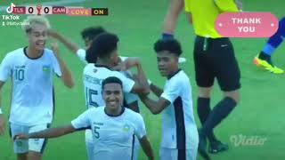 TimorLeste U19 vs Cambodia [upl. by Yle]