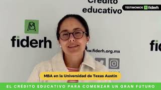 Testimonios de acreditados FIDERH 20242 [upl. by Zosi]