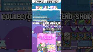 Collecting DLS from Bait Shop 🎣 WM3L  Growtopia Short Video [upl. by Beyer]