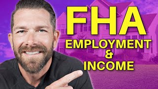 NEW FHA Income Requirements 2024  First Time Home Buyer  FHA Loan 2024 [upl. by Anikes]