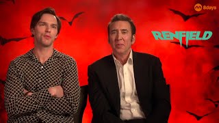 Renfield’s Nicolas Cage is still traumatised by Vampire’s Kiss’ roacheating act  8DAYS Interviews [upl. by Ev]