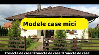 Cele mai frumoase modele de case mici doar cu parter [upl. by Adias633]