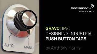 Designing Industrial Push Button Tags  Engraving Software Tips amp Tricks [upl. by Eednus]