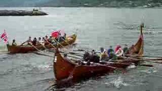 Viking ship regatta in Norway [upl. by Godiva603]