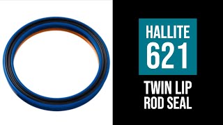 Hallite 621 Twin Lip Rod Seal [upl. by Aldora686]