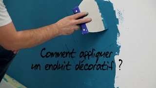 Comment appliquer un enduit décoratif [upl. by Tomkins277]