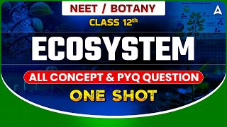 ECOSYSTEM CLASS 12 ONE SHOT  NEET 2024  ALL CONCEPTS amp TRICKS  DRONA SERIES  BOTANY BY SANKALP [upl. by Babette]