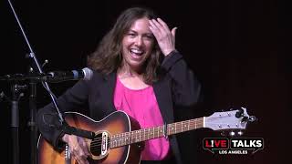 Susanna Hoffs performance at Live Talks Los Angeles after conversation with Susan Orlean [upl. by Cas]