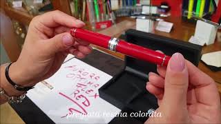 penna stilografica Aurora Optima Flex Red  CasadellaPenna1937 [upl. by Purdy225]