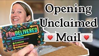 Opening UNCLAIMED Mail 💌 Fundelivered Unboxing  They Sent HALARA [upl. by Eiro]