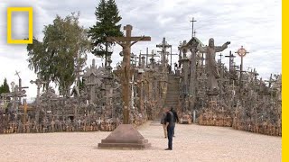 Go Inside Lithuanias Hill of Crosses  National Geographic [upl. by Heriberto49]