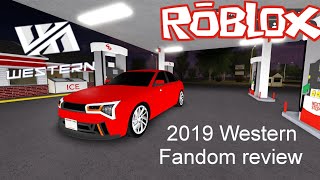 2019 Western Fandom review  Roblox [upl. by Jonell817]