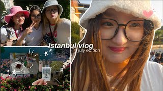 engsub  Istanbul vlog🌊 summertime historical places sea food aquarium etc [upl. by Annecorinne]