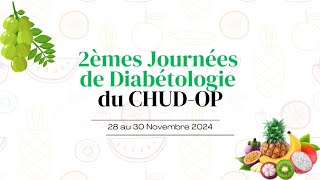 2EMES JOURNEES DE DIABETOLOGIE DU CHUDOP [upl. by Lowenstern]