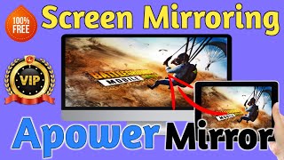 How To Mirror iOSiPhoneiPad Device to PCLaptop in Hindi apowermirror theharyanagamerz Part 3 [upl. by Hercules]