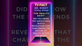 Mr Robots Shocking Finale Reality or Simulation shorts mrrobot didyouknow [upl. by Lipinski602]