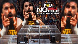 Mick Foley vsTriple H  WWE No Way Out 2000  Foley is POD [upl. by Enrobyalc]