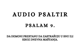 Audio Psaltir  Psalam 9  Аудио Псалтир  Псалам 9 [upl. by Oloapnaig]