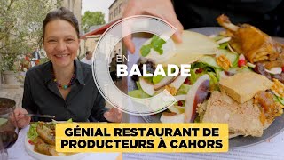 Génial restaurant de producteurs à Cahors [upl. by Nauaj]