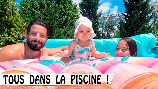 PISCINE EN FAMILLE  Tous à leau [upl. by Boorman]