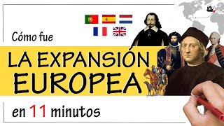 La EXPANSIÓN EUROPEA entre los Siglos XV y XVIII  Portugal España Países Bajos Francia [upl. by Ellary]