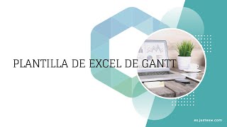 ¿Cómo funciona la plantilla de Excel de Gantt  Plantilla de gestión de proyectos [upl. by Enaujed760]