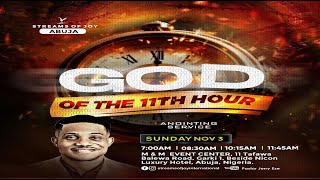 GOD OF THE ELEVENTH HOUR ANOINTING SERVICE  SUNDAY SERVICE  3RD NOVEMBER 2024 [upl. by Natsirt]