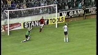 England v West Germany 85 The Bradford City Disaster Appeal33 [upl. by Anaitat569]