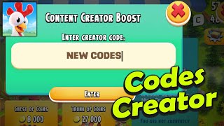 HAY DAY CONTENT CREATOR CODE  HAY DAY CODES 2024  HAY DAY QR CODE [upl. by Ferrell]