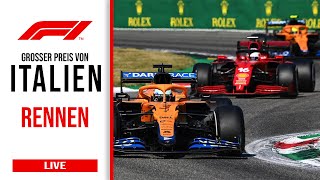 Großer Preis von Italien Das Rennen  Formel 1 Live Watchparty Livetiming [upl. by Hultgren548]