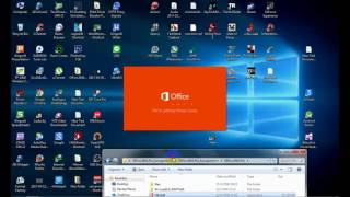 สอนโหลดMicrosoft Office 2016 Proล้าสุดถาวร [upl. by Ahsykal]