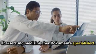 Medizinische Übersetzung und ihre Rolle im Gesundheitswesen und in der Medizintechnik [upl. by Ynnod]