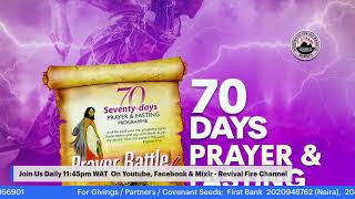 DAY 60  MFM 70 DAYS PRAYER AND FASTING  5102023  DAY 1110 [upl. by Narrad]