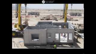 Gulf Precast  Villa Superstructure Timelapse [upl. by Atiuqan37]