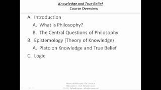 31 Knowledge and True Belief  Platos Meno part 1 [upl. by Chappell]