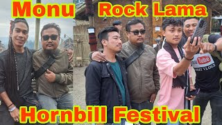 2023 Hornbill Festival with rocklamavlogs MonuBikomiya  Naga Motovlogger [upl. by Lovering]