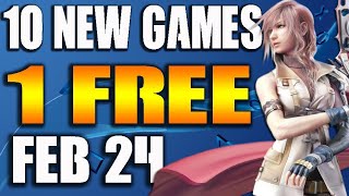 10 NEW PS5 Games Releasing Feb 2024 quot1 FREE PS Game” [upl. by Erej339]