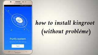 How to install kingroot  without probleme [upl. by Nissy]