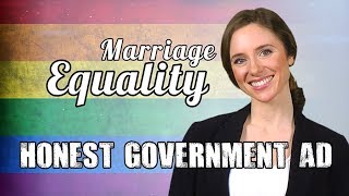 Honest Government Ad  Marriage Equality 🏳️‍🌈 [upl. by Minnnie756]