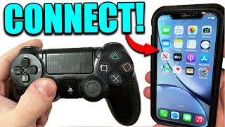 How To Connect PS4 Controller To Phone  2024 [upl. by Esined]