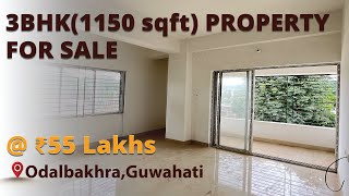 3BHK 1150 sqft for Sale in Odalbakra Kahilipara Rd Property Tour [upl. by Carbone]