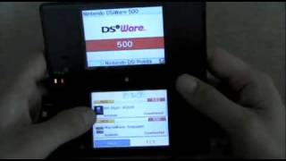 Nintendo DSi  DSi Shop and DSi Opera Web Browser [upl. by Blakeley]