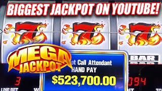 3 MASSIVE JACKPOTS ON BLAZING 7s HIGH LIMIT SLOT MACHINE ➜ I THREW UP FROM THIS WIN [upl. by Hayott]