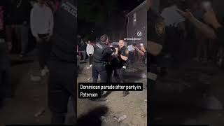 Arrests Made at Dominican Parade After Party Paterson NJ Police jiujitsu [upl. by Anderea]