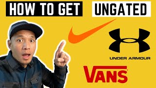 How to Get Ungated to Sell Major Brands on Amazon  Nike Under Amour Vans Get Approvals Easily [upl. by Delmar874]