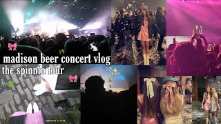 madison beer concert vlog the spinnin tour 🎀🐇🌾 [upl. by Ocirred]