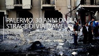 Palermo 30 anni dalla strage di via D’Amelio [upl. by Bridges]