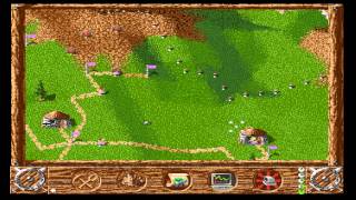 Lets Play Die Siedler 1 Amiga Projekt 35  Gallisches Dorf [upl. by Nac]