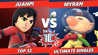 InfinityCON 2022  Juanpi Mii Brawler Vs Myran Olimar SSBU Ultimate Tournament [upl. by Mikal]