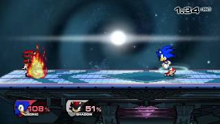 SSF2 Sonic vs Shadow [upl. by Odel119]